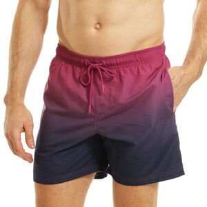 RIPT Essentials Mens Dip Dye Swim Shorts / Pink